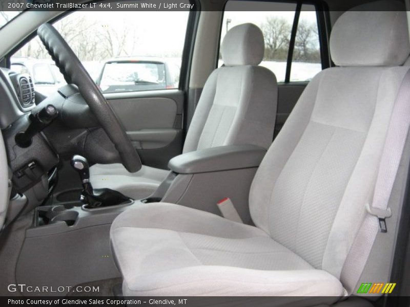 Front Seat of 2007 TrailBlazer LT 4x4