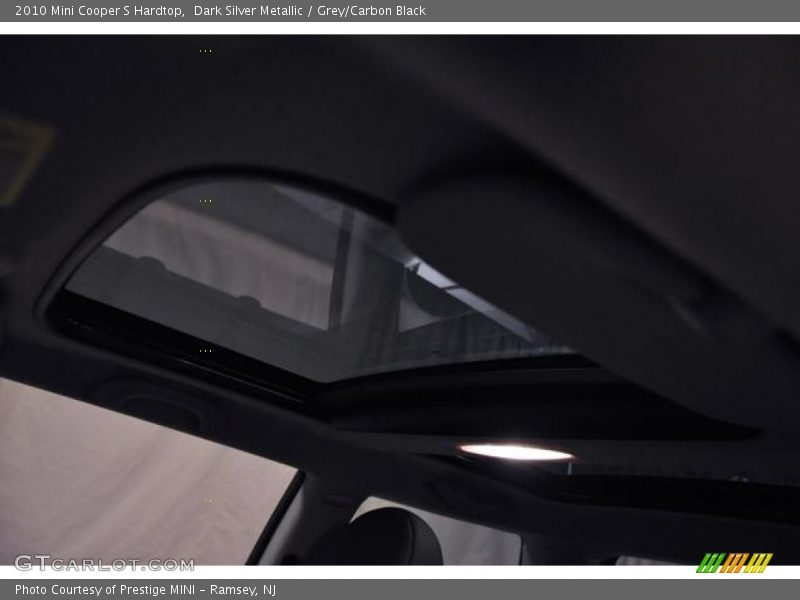 Dark Silver Metallic / Grey/Carbon Black 2010 Mini Cooper S Hardtop