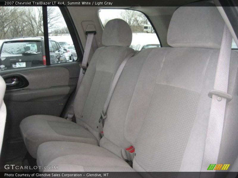 Rear Seat of 2007 TrailBlazer LT 4x4