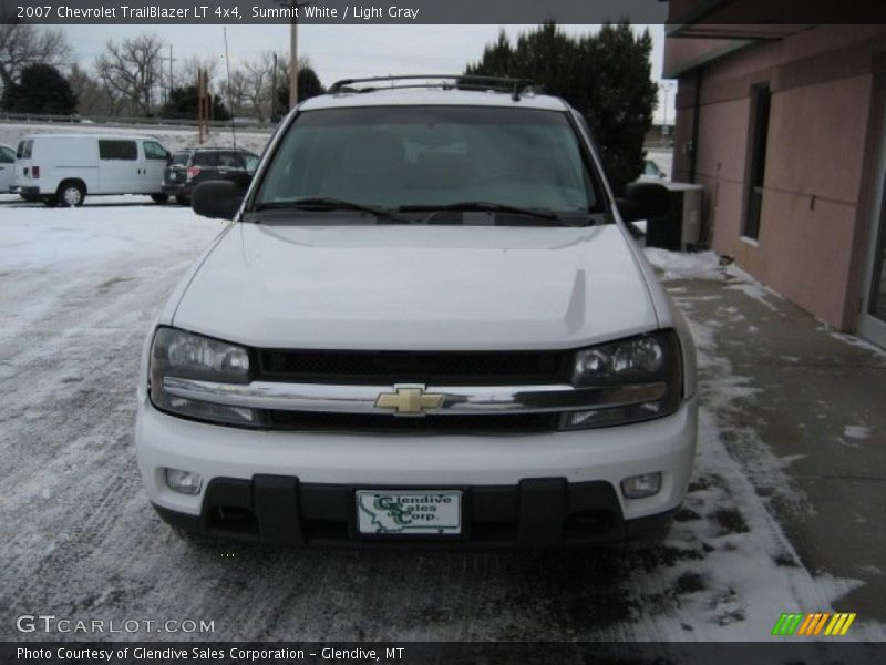 Summit White / Light Gray 2007 Chevrolet TrailBlazer LT 4x4
