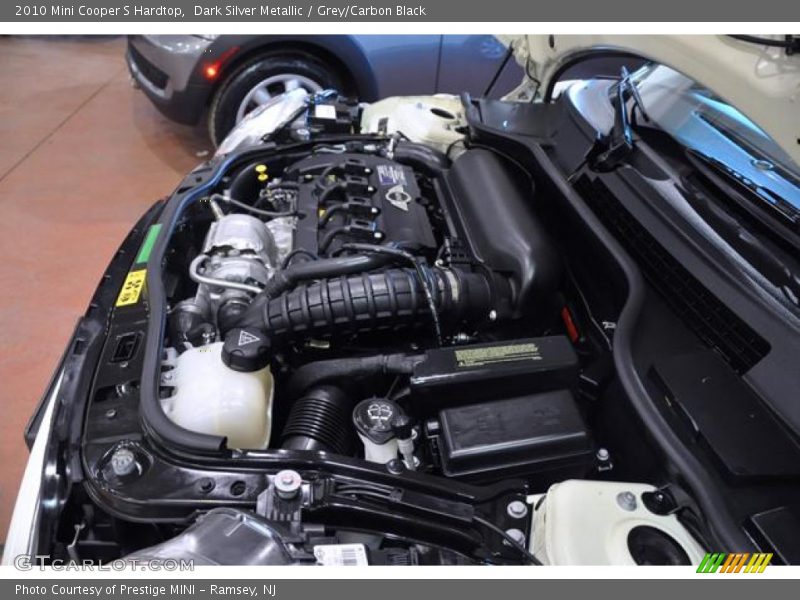Dark Silver Metallic / Grey/Carbon Black 2010 Mini Cooper S Hardtop
