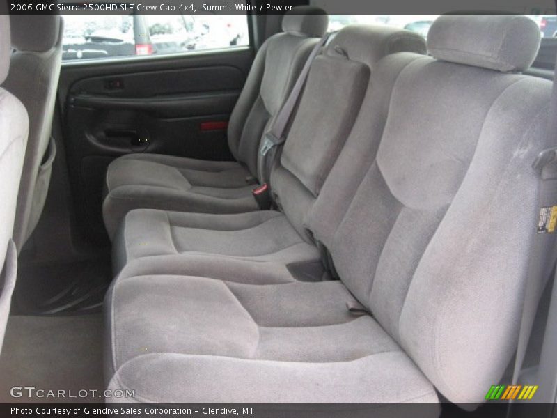 Summit White / Pewter 2006 GMC Sierra 2500HD SLE Crew Cab 4x4