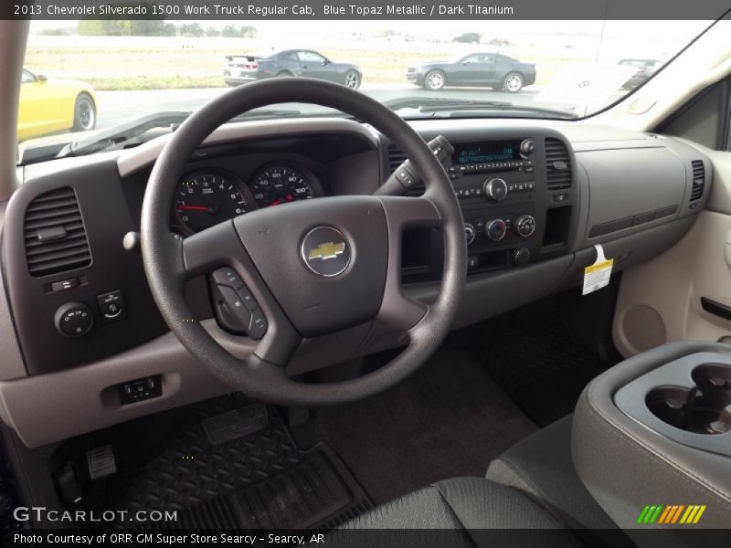  2013 Silverado 1500 Work Truck Regular Cab Dark Titanium Interior