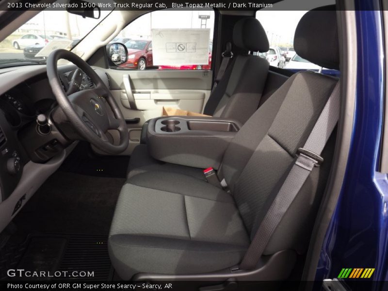  2013 Silverado 1500 Work Truck Regular Cab Dark Titanium Interior
