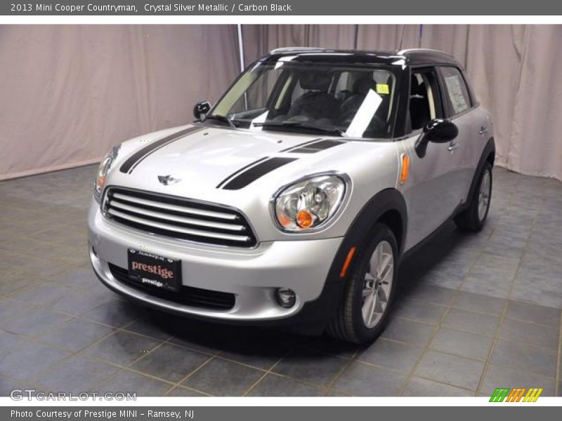 Crystal Silver Metallic / Carbon Black 2013 Mini Cooper Countryman