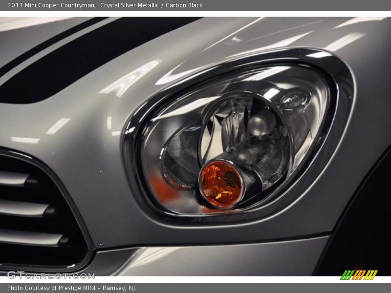 Crystal Silver Metallic / Carbon Black 2013 Mini Cooper Countryman