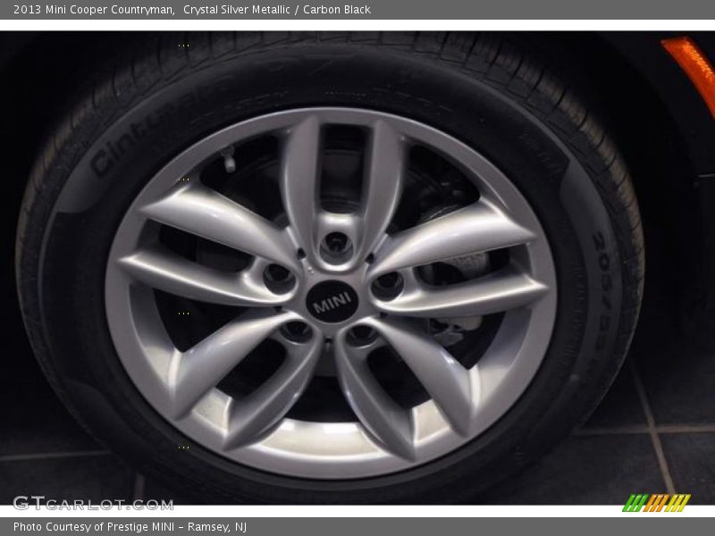 Crystal Silver Metallic / Carbon Black 2013 Mini Cooper Countryman