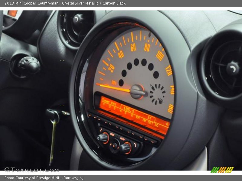 Crystal Silver Metallic / Carbon Black 2013 Mini Cooper Countryman