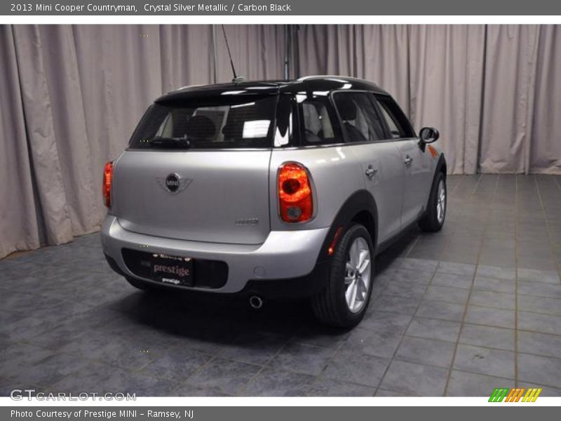 Crystal Silver Metallic / Carbon Black 2013 Mini Cooper Countryman