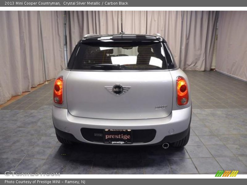 Crystal Silver Metallic / Carbon Black 2013 Mini Cooper Countryman