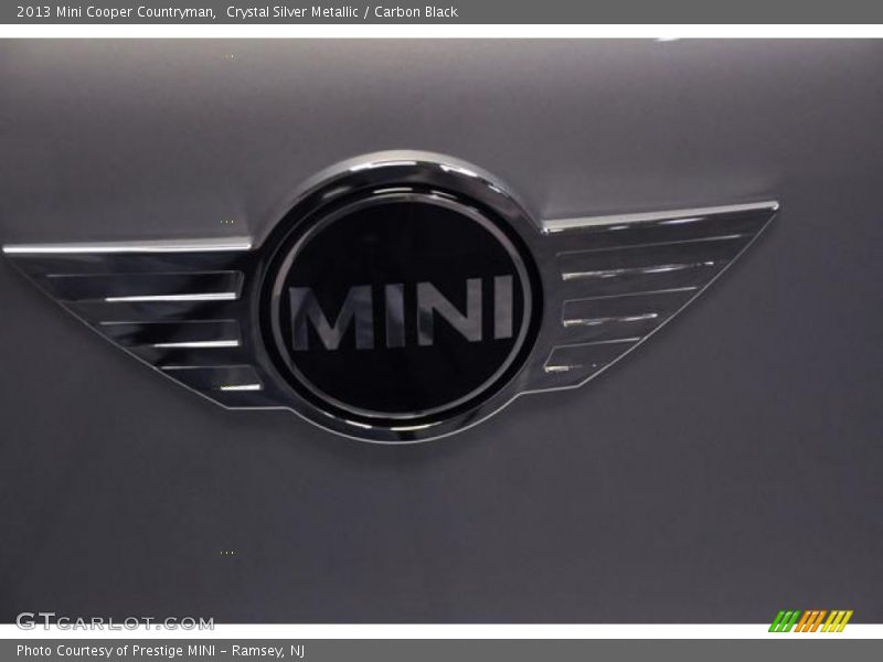Crystal Silver Metallic / Carbon Black 2013 Mini Cooper Countryman