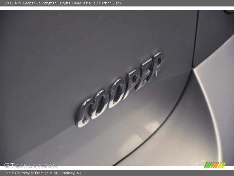 Crystal Silver Metallic / Carbon Black 2013 Mini Cooper Countryman