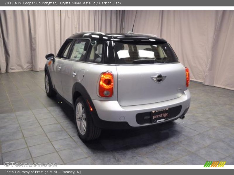 Crystal Silver Metallic / Carbon Black 2013 Mini Cooper Countryman