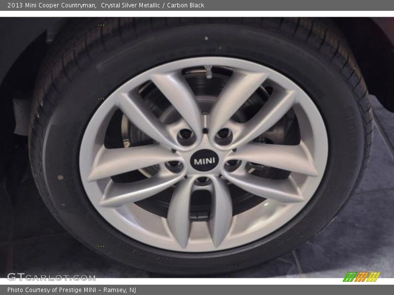 Crystal Silver Metallic / Carbon Black 2013 Mini Cooper Countryman