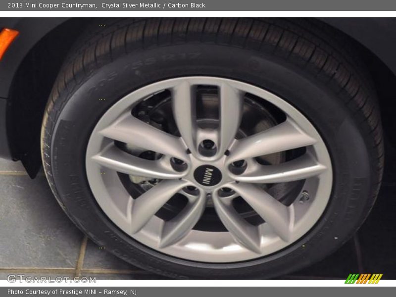 Crystal Silver Metallic / Carbon Black 2013 Mini Cooper Countryman