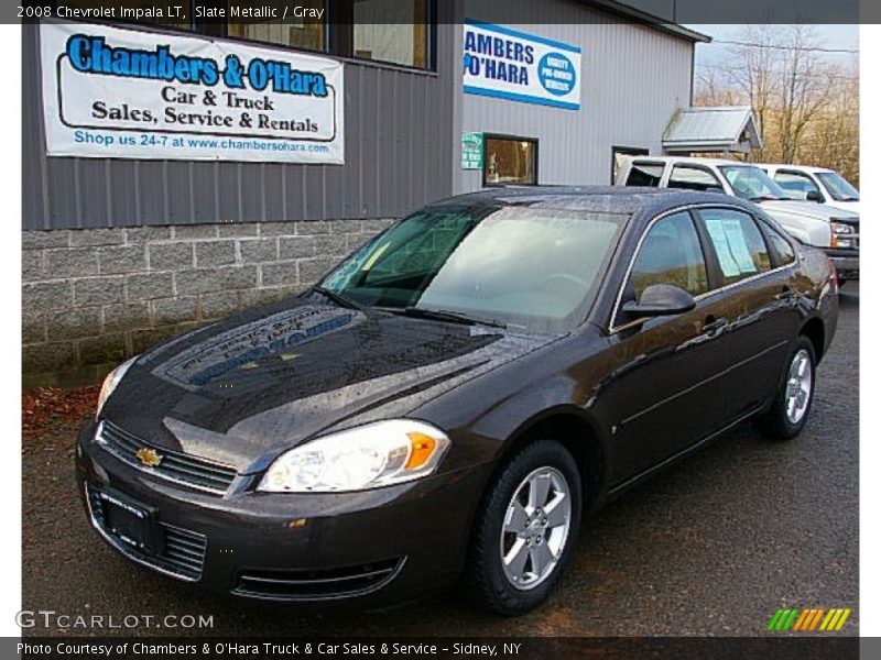 Slate Metallic / Gray 2008 Chevrolet Impala LT