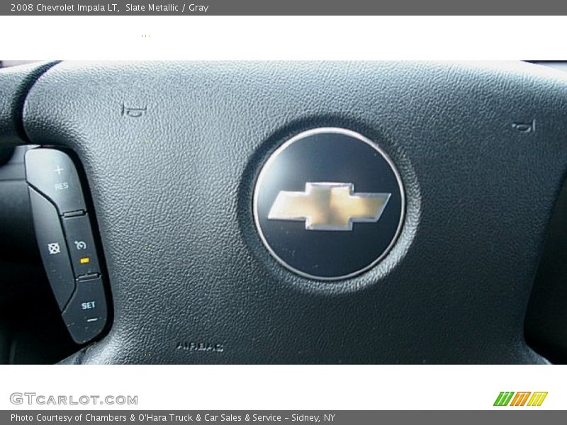 Slate Metallic / Gray 2008 Chevrolet Impala LT