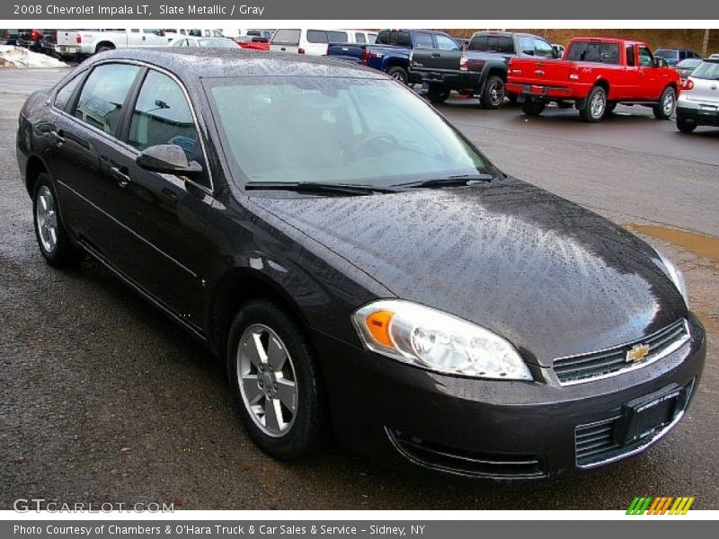 Slate Metallic / Gray 2008 Chevrolet Impala LT