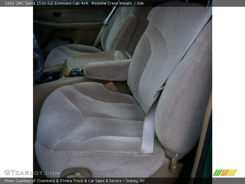 Meadow Green Metallic / Oak 1999 GMC Sierra 1500 SLE Extended Cab 4x4