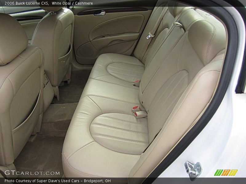 Rear Seat of 2006 Lucerne CXS
