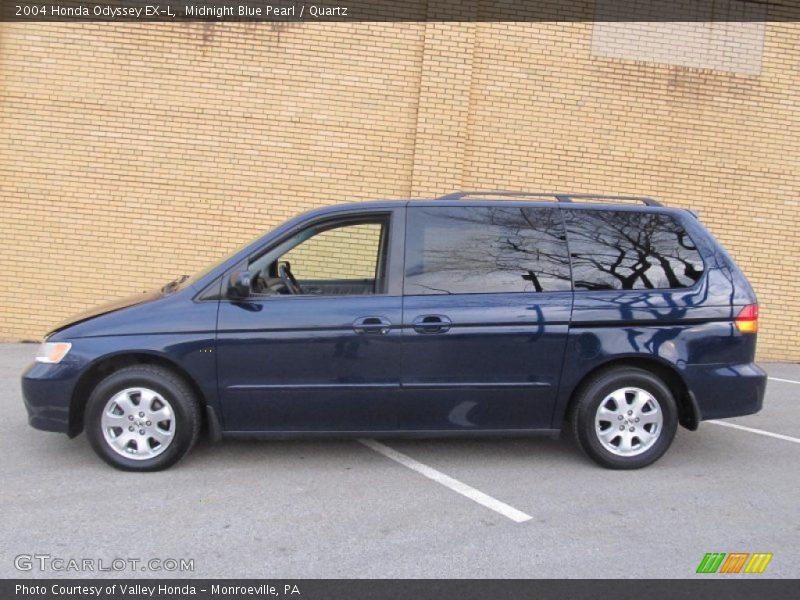 Midnight Blue Pearl / Quartz 2004 Honda Odyssey EX-L