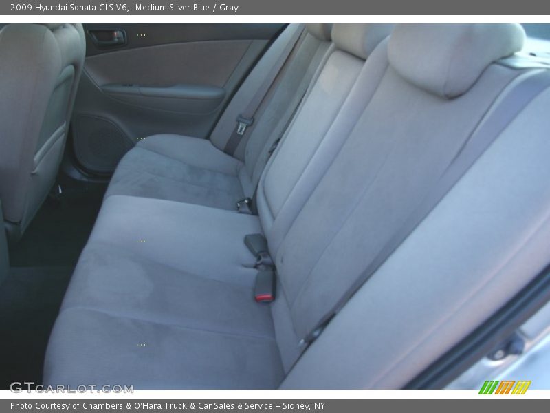 Medium Silver Blue / Gray 2009 Hyundai Sonata GLS V6