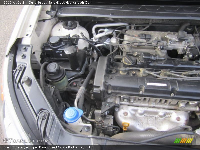 Dune Beige / Sand/Black Houndstooth Cloth 2010 Kia Soul !