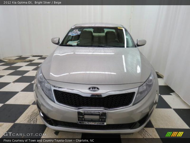 Bright Silver / Beige 2012 Kia Optima EX