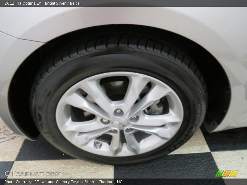 Bright Silver / Beige 2012 Kia Optima EX