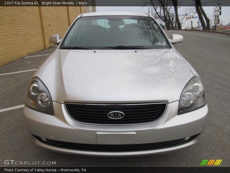 Bright Silver Metallic / Black 2007 Kia Optima EX
