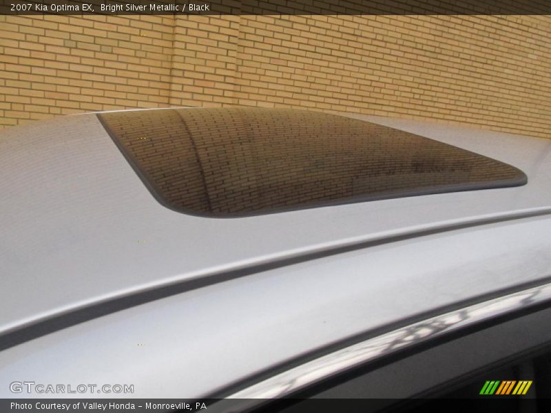 Bright Silver Metallic / Black 2007 Kia Optima EX