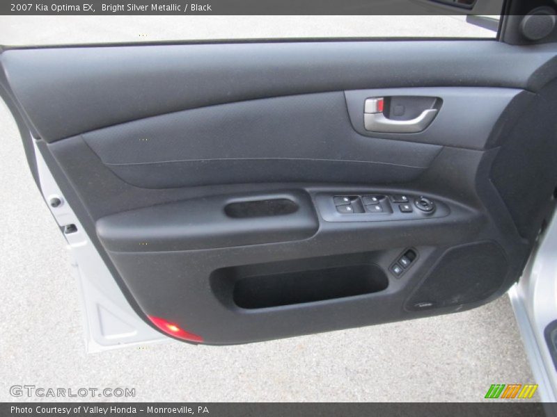 Bright Silver Metallic / Black 2007 Kia Optima EX