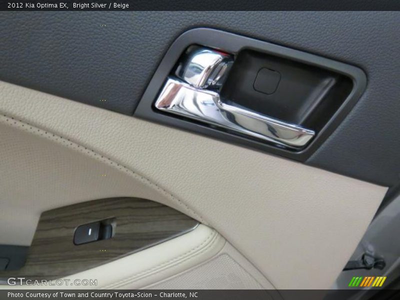 Bright Silver / Beige 2012 Kia Optima EX