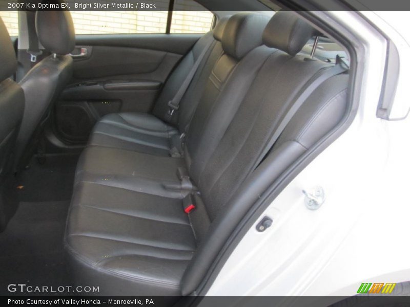 Bright Silver Metallic / Black 2007 Kia Optima EX