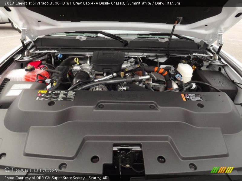  2013 Silverado 3500HD WT Crew Cab 4x4 Dually Chassis Engine - 6.6 Liter OHV 32-Valve Duramax Turbo-Diesel V8
