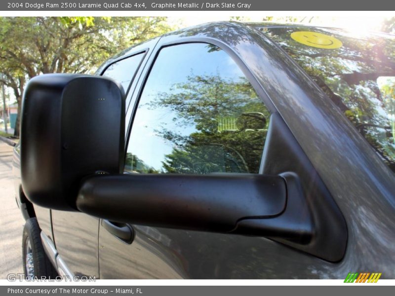 Graphite Metallic / Dark Slate Gray 2004 Dodge Ram 2500 Laramie Quad Cab 4x4