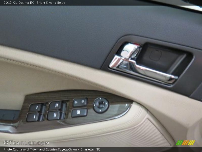 Bright Silver / Beige 2012 Kia Optima EX