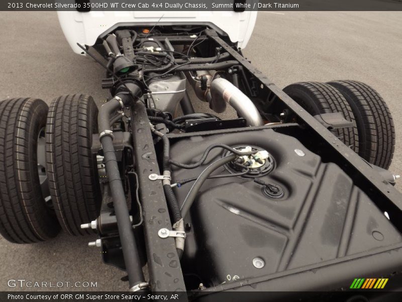 Chassis - 2013 Chevrolet Silverado 3500HD WT Crew Cab 4x4 Dually Chassis