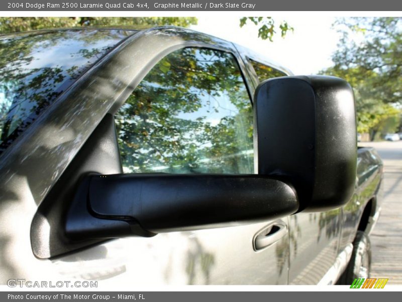 Graphite Metallic / Dark Slate Gray 2004 Dodge Ram 2500 Laramie Quad Cab 4x4