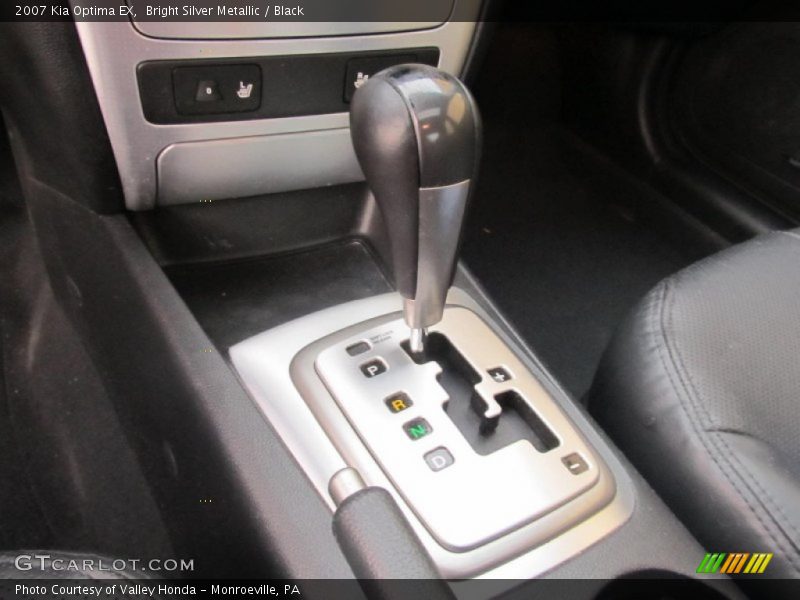Bright Silver Metallic / Black 2007 Kia Optima EX