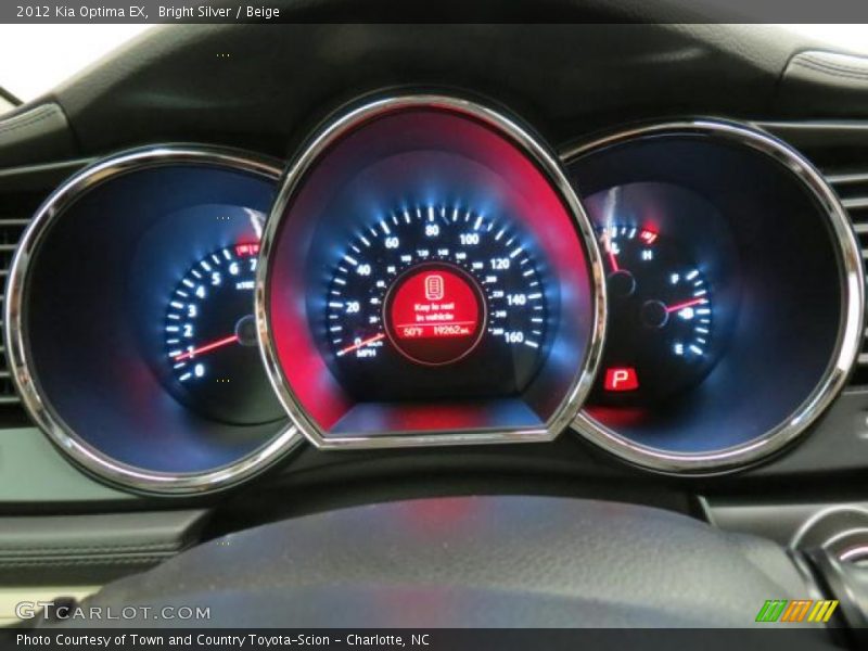Bright Silver / Beige 2012 Kia Optima EX