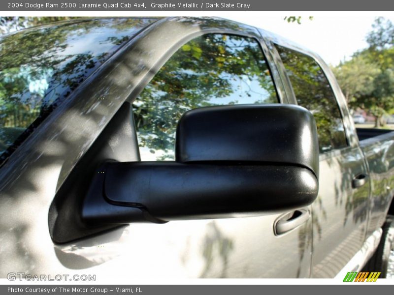Graphite Metallic / Dark Slate Gray 2004 Dodge Ram 2500 Laramie Quad Cab 4x4
