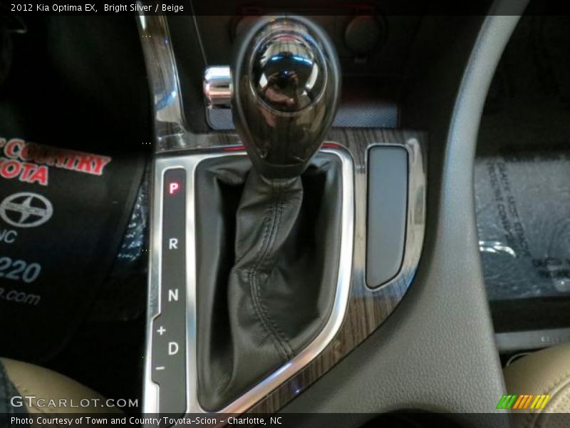 Bright Silver / Beige 2012 Kia Optima EX