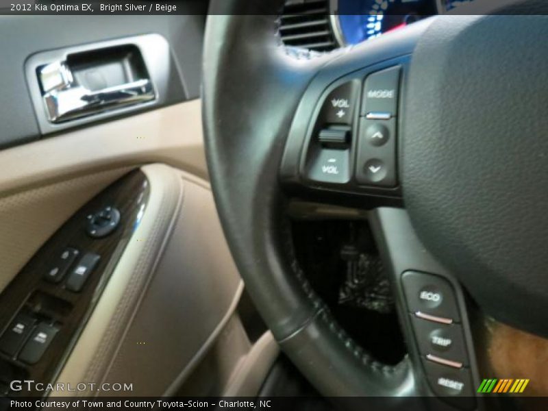 Bright Silver / Beige 2012 Kia Optima EX