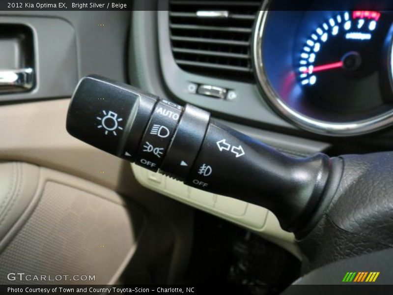 Bright Silver / Beige 2012 Kia Optima EX