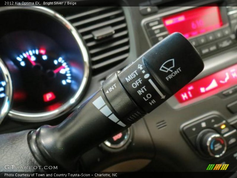 Bright Silver / Beige 2012 Kia Optima EX