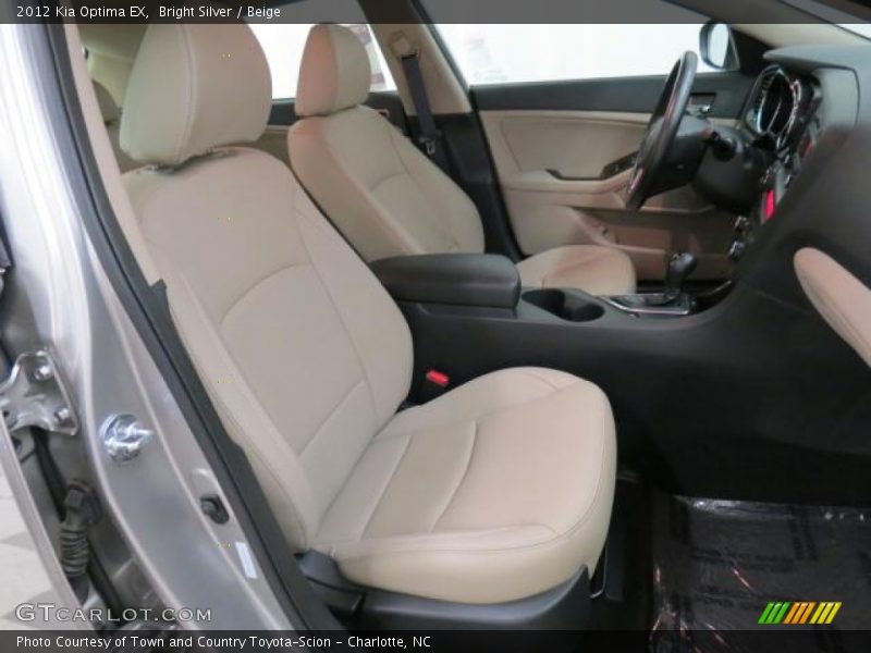 Bright Silver / Beige 2012 Kia Optima EX