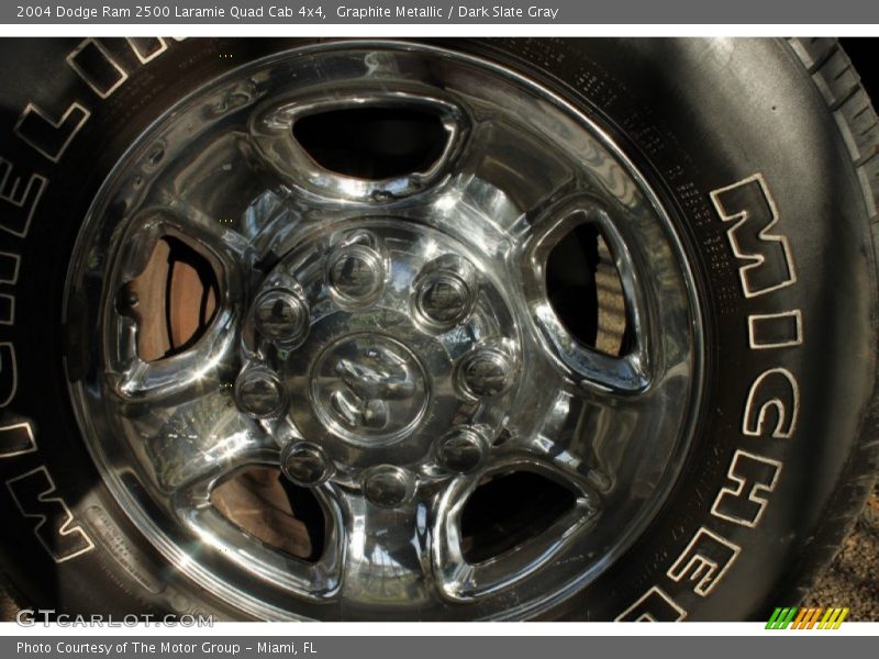 Graphite Metallic / Dark Slate Gray 2004 Dodge Ram 2500 Laramie Quad Cab 4x4
