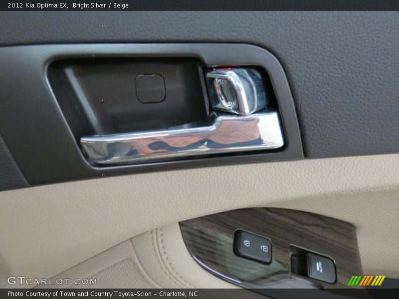 Bright Silver / Beige 2012 Kia Optima EX