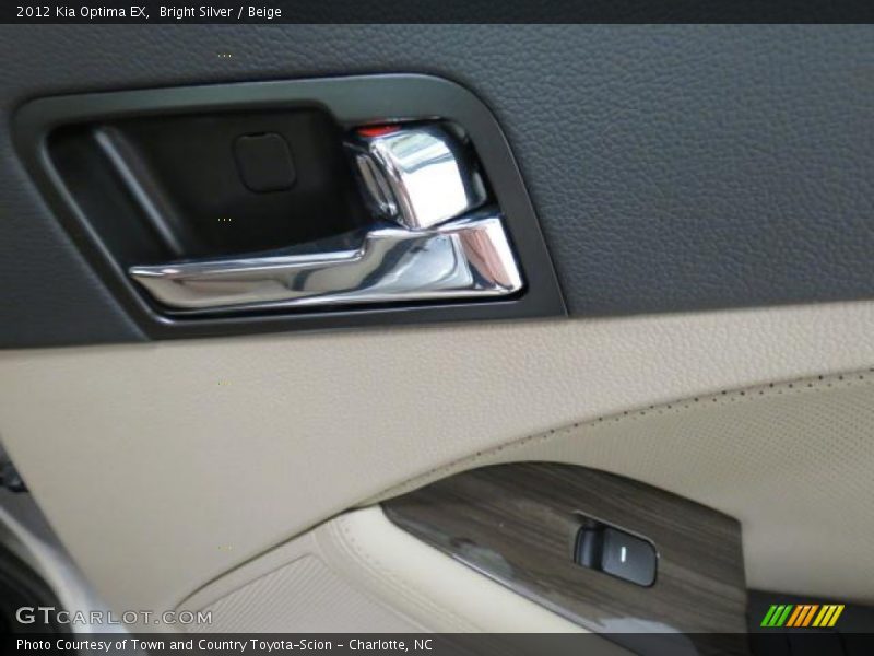Bright Silver / Beige 2012 Kia Optima EX